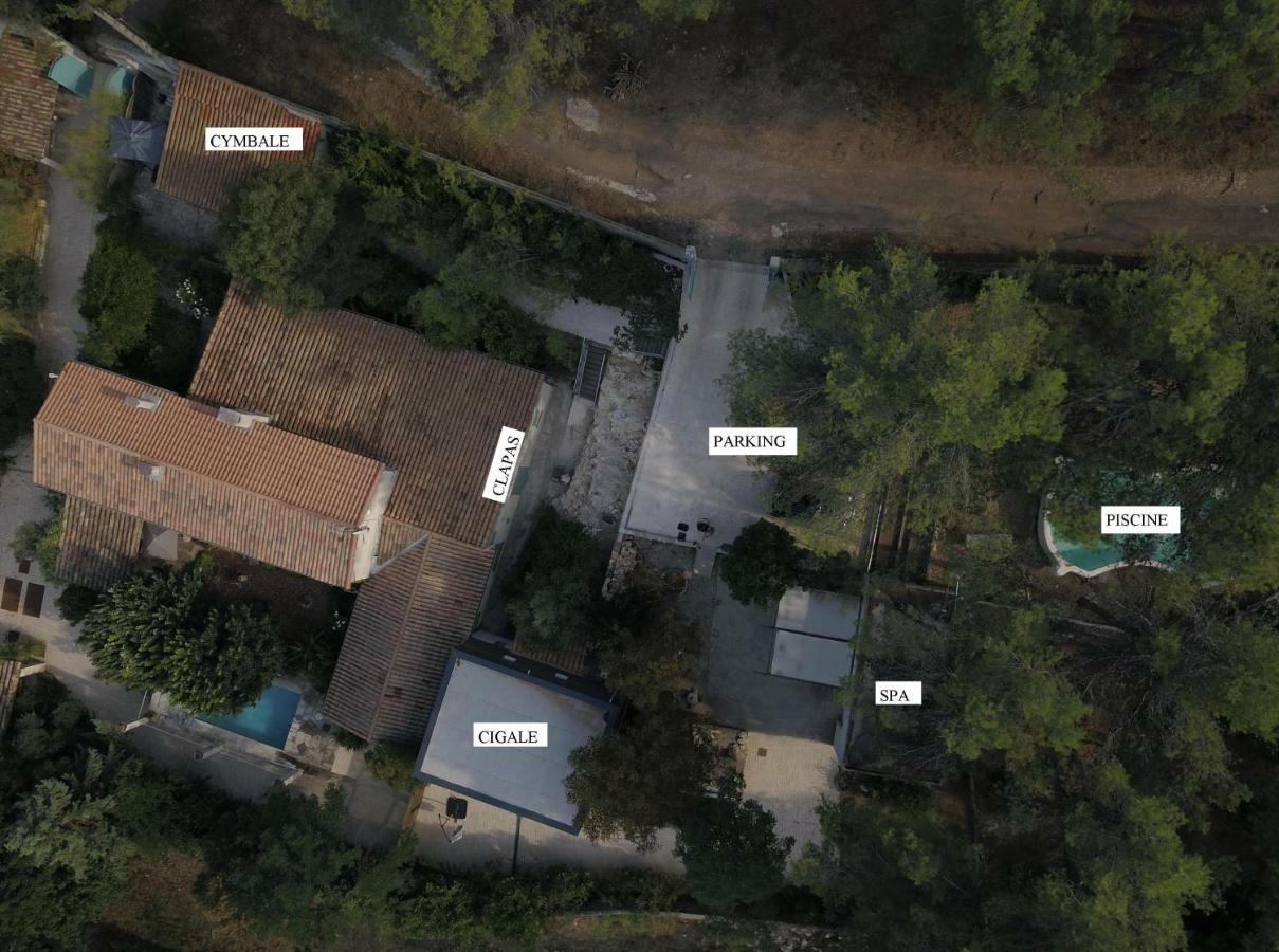 Villa Mas du Puech Cymbale à Assas Extérieur photo